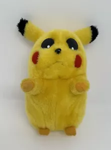 Vintage um 1998 Pikachu 8 Zoll Pokémon Plüschtier Stofftier Figur - Faded Tag - Bild 1 von 11