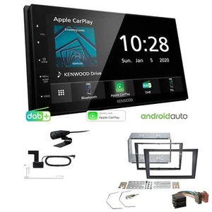 Kenwood Autoradio Apple CarPlay Android Auto DAB+ für Opel Agila (A) 2000-2007 - Bild 1 von 6