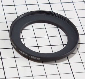 40.5mm to 52mm Step Up Step-Up Ring Camera Lens Filter Adapter Ring 40.5mm-52mm