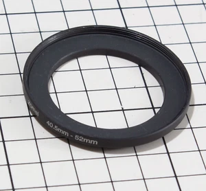 40.5mm to 52mm Step Up Step-Up Ring Camera Lens Filter Adapter Ring 40.5mm-52mm - Picture 1 of 1