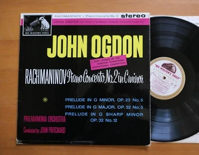 ASD 492 ED1 Rachmaninov Piano Concerto no. 2 John Ogdon HMV W/G 1st EX - Image 1 of 4