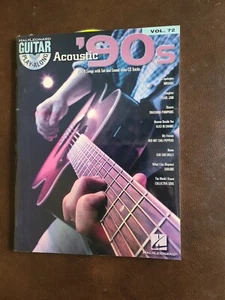 Chitarra Acustica Anni 90 Suona Along Vol 72 e CD Nuova Guitar Tab Book (170) - Foto 1 di 3