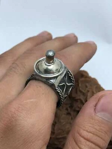 alter Ring AIT ATTA Berber marokkanischer Stamm handgefertigt Tal Draa alter Ring ethnisch - Bild 1 von 6