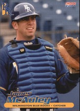 2001 Wilmington Blue Rocks Choice #14 James McAuley