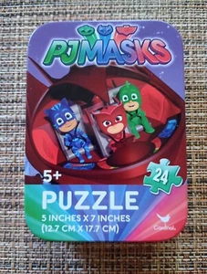 Cardinal PJ Masks 24 Piece Puzzle In Collectors Tin - Picture 1 of 2