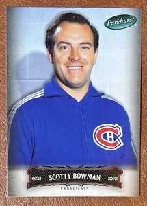 Scotty Bowman 2006-07 Parkhurst Hockey #22 Montreal Canadiens