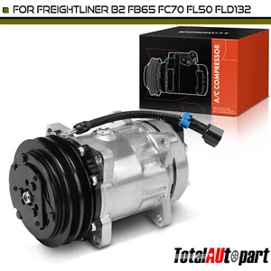 A/C Compressor with 2 Grooves for Freightliner B2 05-18 Business Class M2 04-10 - Picture 1 of 9