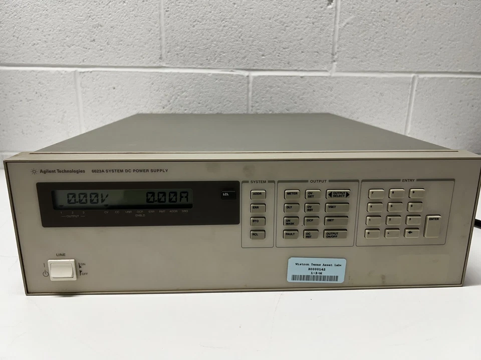Agilent 6623A System DC Power Supply, 80W, 3 Outputs - Image 1 of 4