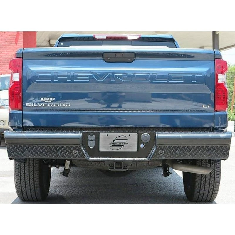 Parachoques trasero negro Steelcraft Heavy Duty | Se adapta a GMC Sierra 2500 3500 2020-2024 Foto 1 de 1
