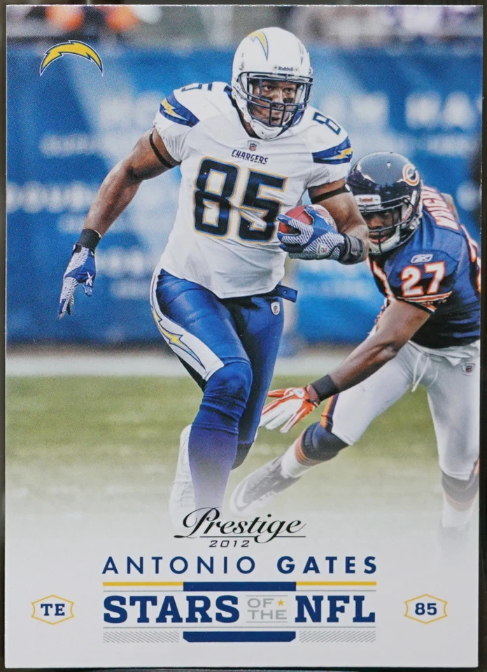 2012 Panini Prestige - Stars of the NFL Football Antonio Gates #28 NM - Image 1 of 1