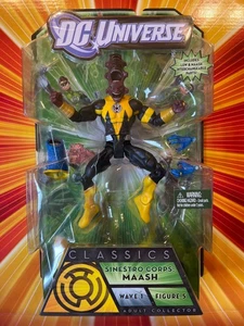 Mattel DC Universe Classics MAASH LOW SINESTRO CORPS New MOC Akillo Wave 6" 1:12 - Picture 1 of 17