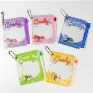 Candy Bag Can Badge Keychain Kawaii Pin Display PVC Snack Style Button Case - Picture 1 of 8