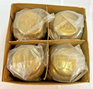 VINTAGE NOS Ford Model T Set of 4 Hub Cap Early 1920's Grease Center Cap w/BOX - Picture 1 of 6