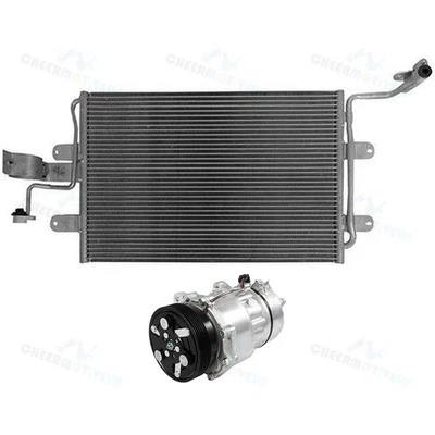 AC Condenser & AC Compressor Cooling Kit for Audi TT Quattro Volkswagen Beetle - Image 1 of 4