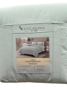 Koolaburra by UGG Cooling Technology King Comforter Set Temperature Regulating - Picture 1 of 5