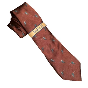 Wembley Herren Kunst zu tragen handgefertigte 100 % Seide Ski Grafik Freizeit Krawatte|3,4 W 57 L" - Bild 1 von 18