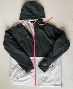 New Balance Hooded Zip Up Jacket Size XL Full Zip Pockets Insulated - Picture 1 of 6