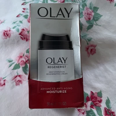 Crema Regeneradora Hidratación Profunda Olay Regenerist Antienvejecimiento Avanzada 1.7 OZ NUEVA Foto 1 de 4