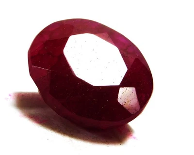 Natural Red Ruby Certified 26.40 Cts Oval Cut Loose Gemstone R2223 - Image 1 of 4