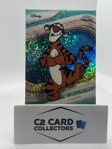 2025 Topps Chrome Disney Tigger #142 Aqua Mini Diamonds /199 - Bild 1 von 2