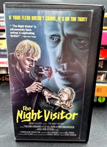 The Night Visitor VHS United Entertainment 1971 Gothic Horror Max Von Sydow VG - Picture 1 of 3