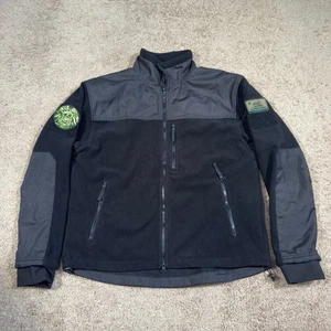 Condor Alpha Micro Fleece Jacket 601 Black Men's 2XL Full Zip Tactical Coat - Picture 1 of 8