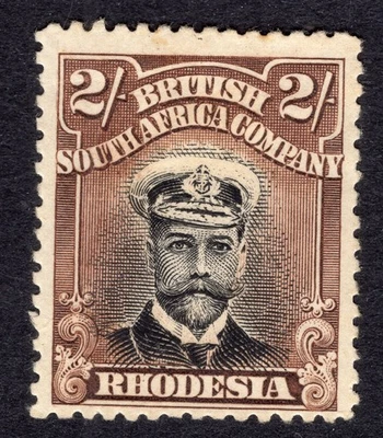 RHODESIA 1913 Mint Die I SG 214 cv £160 BRITISH SOUTH AFRICA - Image 1 of 2