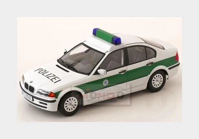 1:18 KK SCALE Bmw 3Er E46 Limousine German Police 1999 White & Green KKDC181434 - Image 1 of 2
