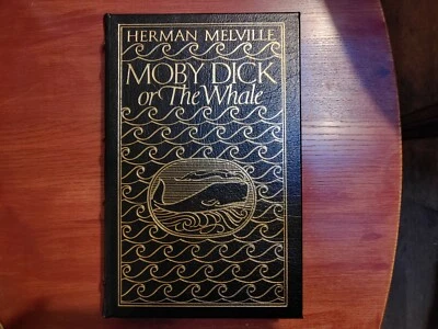 Moby Dick by Herman Melville, Easton Press, Leather Bound Hardcover 1977 - Image 1 of 4
