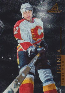 1997-98 Pinnacle Hockey Rink Collection #PP31 Jarome Iginla Calgary Flames
