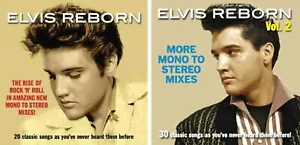 ELVIS REBORN Vol. 1 AND Vol. 2, NEW MONO-TO-STEREO MIXES - Picture 1 of 3