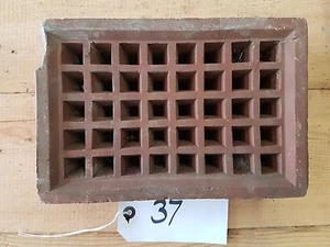 Air Brick Vent Bricks Victorian Terracotta Clay 37 (FREE UK POSTAGE) - Picture 1 of 2