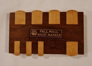 Retro Vintage "Pall-Mall Whist Marker" - 9x5cm Made By Good All - Picture 1 of 5