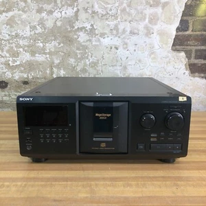 Sony CDP-CX300 CD Player 300 Disc Mega Storage Compact No Remote Parts Only - Picture 1 of 11
