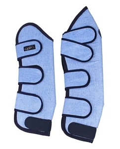 AKTION 4er Set Transportgamaschen mit Innenfleece aus 600Denier Turnout-Stoff  - Bild 1 von 2