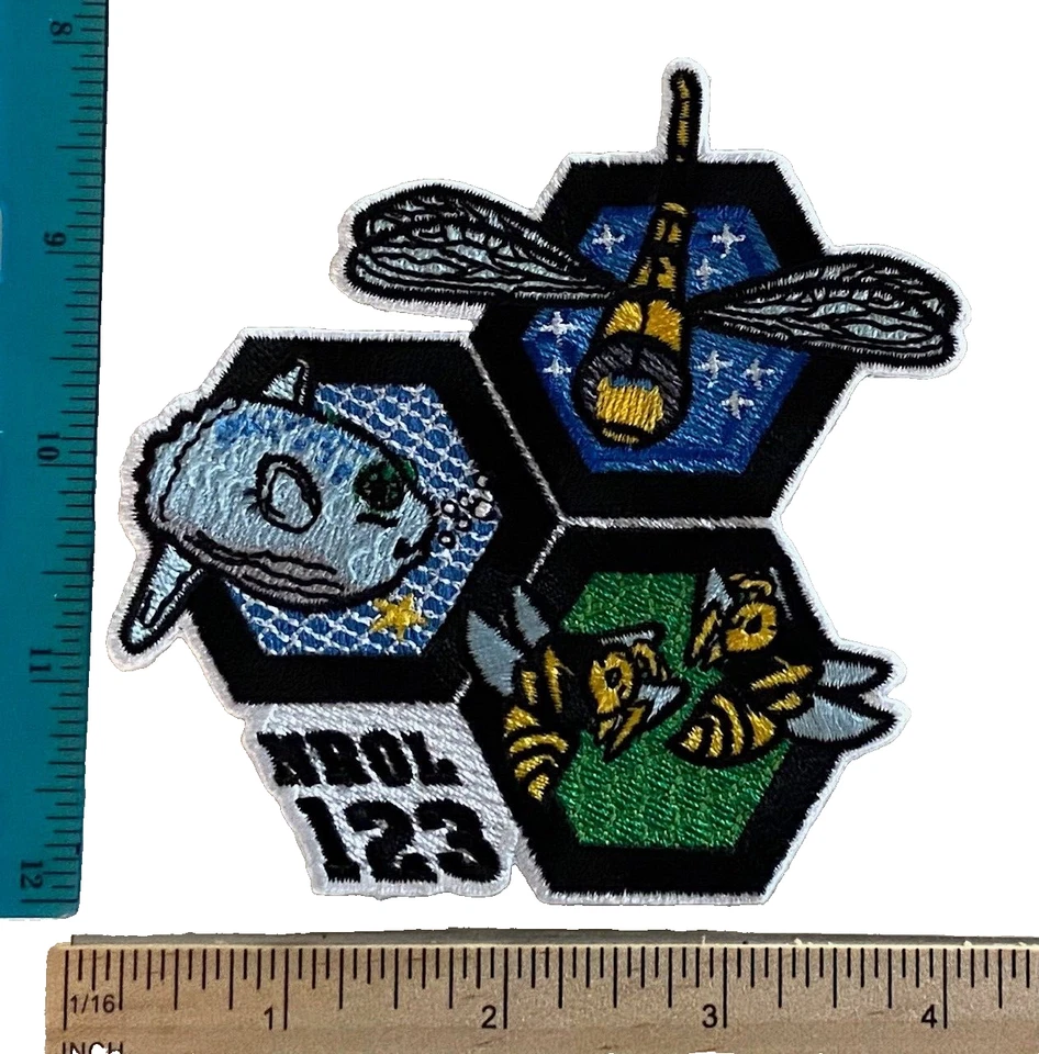MILITARY BLACK OPS NRO PATCH - NROL-123 FIRST LAUNCH ON AN ELECTRON - Image 1 of 1
