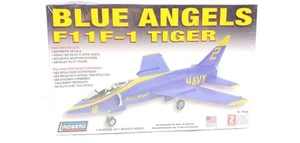 Lindbergh 1:48 Model Kit #70542 Blue Angels F11F-1 Tiger Navy Fighter Jet - Picture 1 of 5