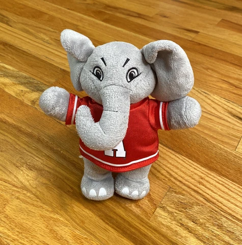 ALABAMA CRIMSON TIDE BIG AL Mascot Plush | University Of Alabama BAMA NCAA Cover