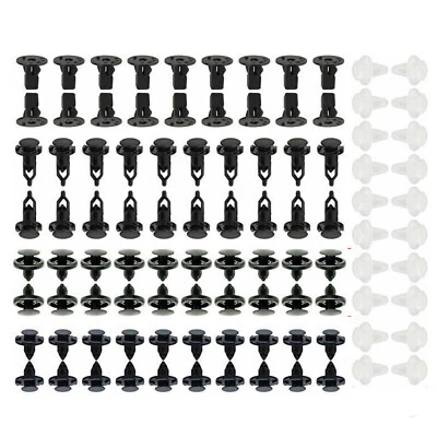 Juego de clips de pasador de moldura de remache retenedor de parachoques de carrocería para Lexus ES350 Foto 1 de 4