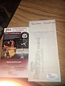 Herman Keiser 1946 Masters Champ Signed Canceled Check JSA - Picture 1 of 1