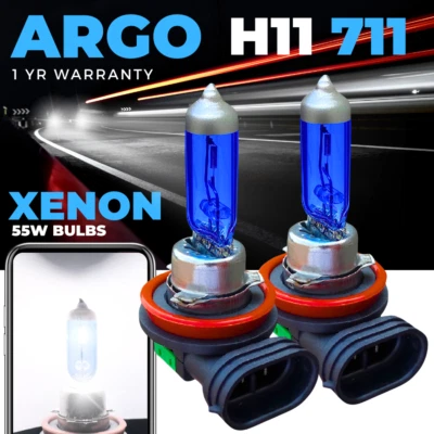 Fits Ford Ranger MK3 55w Front Fog Light 2015-On Xenon White Headlight Bulbs 12v - Image 1 of 4