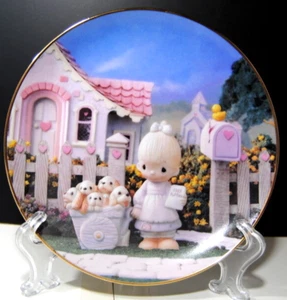 Precious Moments Enesco God Loveth A Cheerful Giver Hamilton Teller #17 Vintage - Bild 1 von 2