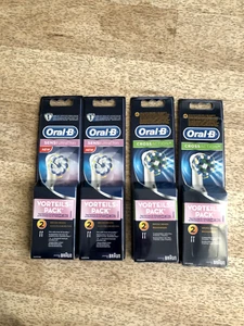 Oral -B Bürstenköpfe Aufsteckbürsten 4 x 2= 8 St. - Bild 1 von 1