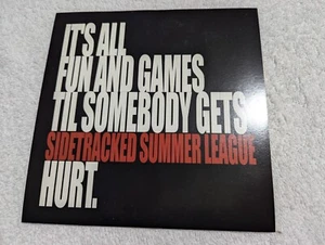 SIDETRACKED / SUMMER LEAGUE 7" fast hardcore US Italy Pave The Way Infest - Picture 1 of 3