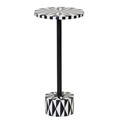 Modern Drink Table – Customized Accent Table | Side Table | Pedestal Table - Image 1 of 4