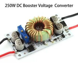 250w Step-up Boost Converter Constant Current Power Supply DC 8-48v To DC 12-50V