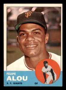 1963 Topps Baseball #270 Felipe Alou EX *e2