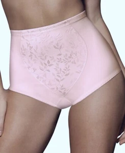 BALI Jacquard Rosa Rubor Control Firme Paquete de 2 Calzoncillos Prendas Moldeadoras Panty NUEVO Para Mujer S - Imagen 1 de 7