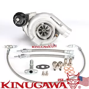 Kinugawa Ball Bearing Turbo Garret GEN2 GTX3076R 58/76mm .92 V-band w/ Actuator - Bild 1 von 7