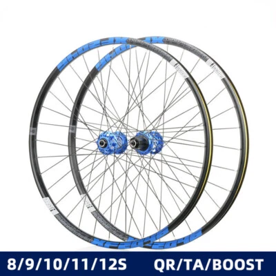 Mountainbike Radsatz 4 Lager Hub Steckachse / Qr 8-12speed MTB Rennen Räder - Bild 1 von 4